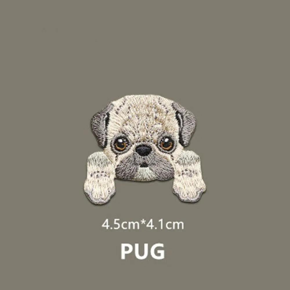 Cute Small Dog Baby's Clothes Patch Clothing Patches Applique Backpack Decoration