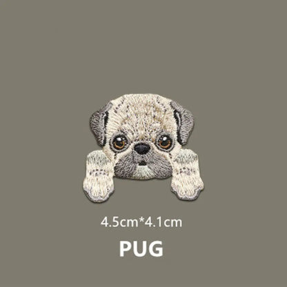 Cute Small Dog Baby's Clothes Patch Clothing Patches Applique Backpack Decoration