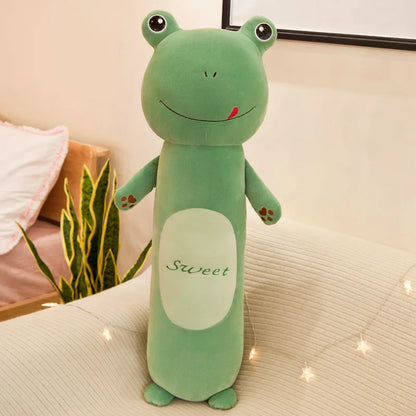 2025 New Pillows for Bedroom Soft and Comfortable Soft Long Sleeping Pillow Delicate and Smooth Cute Animal Cylindrical Pillow