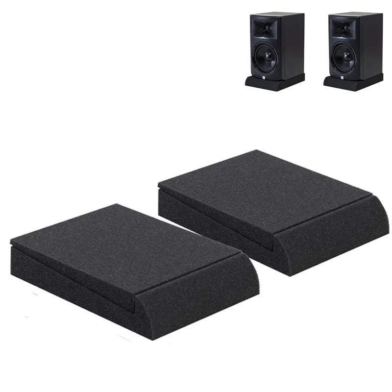 Speaker Sponge Shock Absorbing Pad Desktop Monitor Desktop Speaker Sponge Shock Absorbing Pad Shockproof Sponge Pad Anti-slip