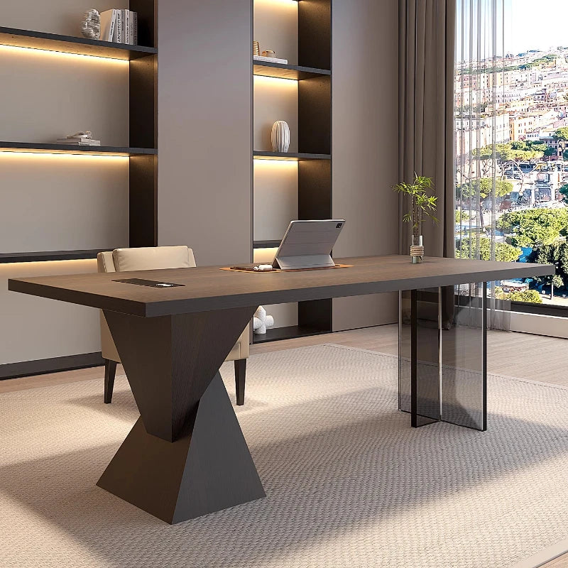 Organizer Trendy Office Desk With Ample Storage Option Corners Student Areas Elevate Workspace Muebles Oficina Home Accessories