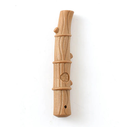 Pet Dog Chew Toys Teeth Clean Stick Interesting Pine Wood Cute Bone Shape Durable Bite Puppy Interactive Toy Pet Supplies