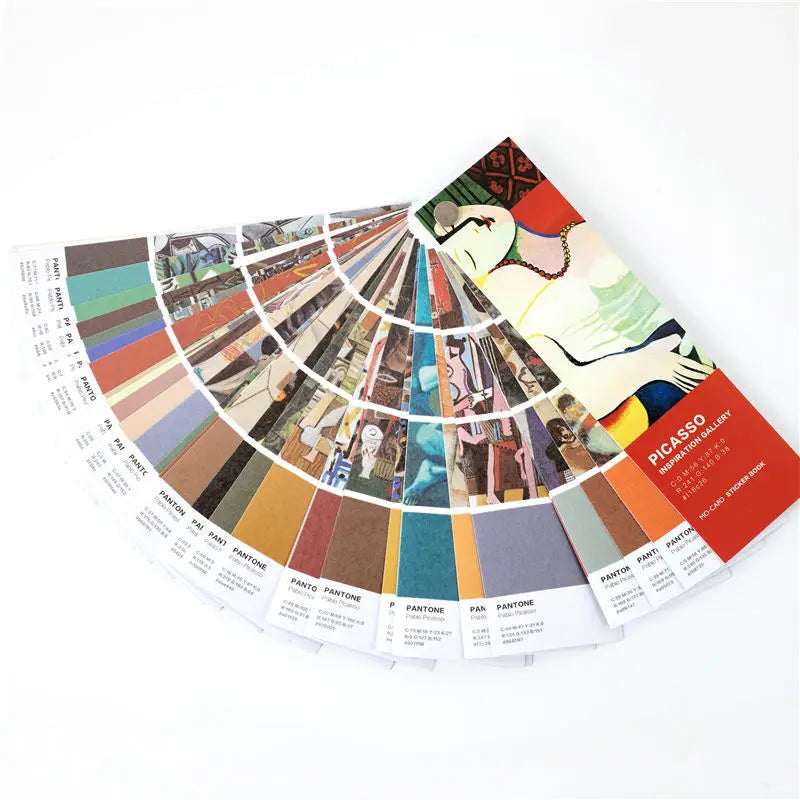 Color Test Card Chromatogram Test Color Identification Card Clothing Color Identification Chart