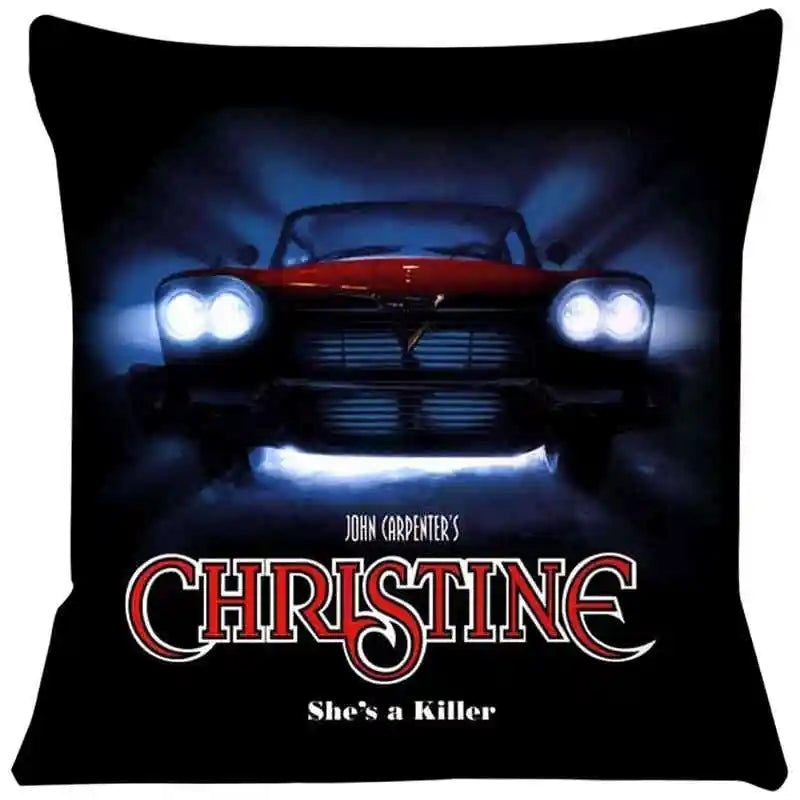 Halloween Christine Cushion Cover Comfortable Short Plush Pillow Cases Chair Car Sofa Pillow Cover Home Decorative SJ-317
