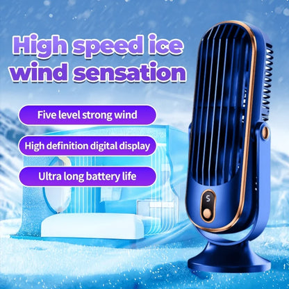 Portable USB Fan | 5 Speeds, 720° Swivel, Quiet Cool Breeze, Air Circulation, Indoor/Outdoor Use, Ideal For Home, Office, Trave