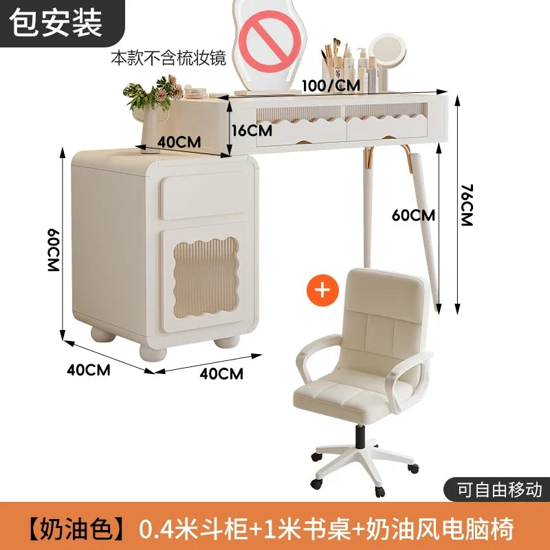 Drawer Corner Dressing Table Organizer Modern Cosmetic Dresser Mirror Stylish Home Decor Storage Essentials Makeup Organization