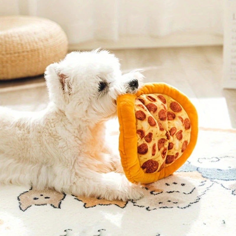 Dog Toys Pet Grinding Teeth Squeaky Plush Toy Interactive Chewing Toy For Dogs Puppies