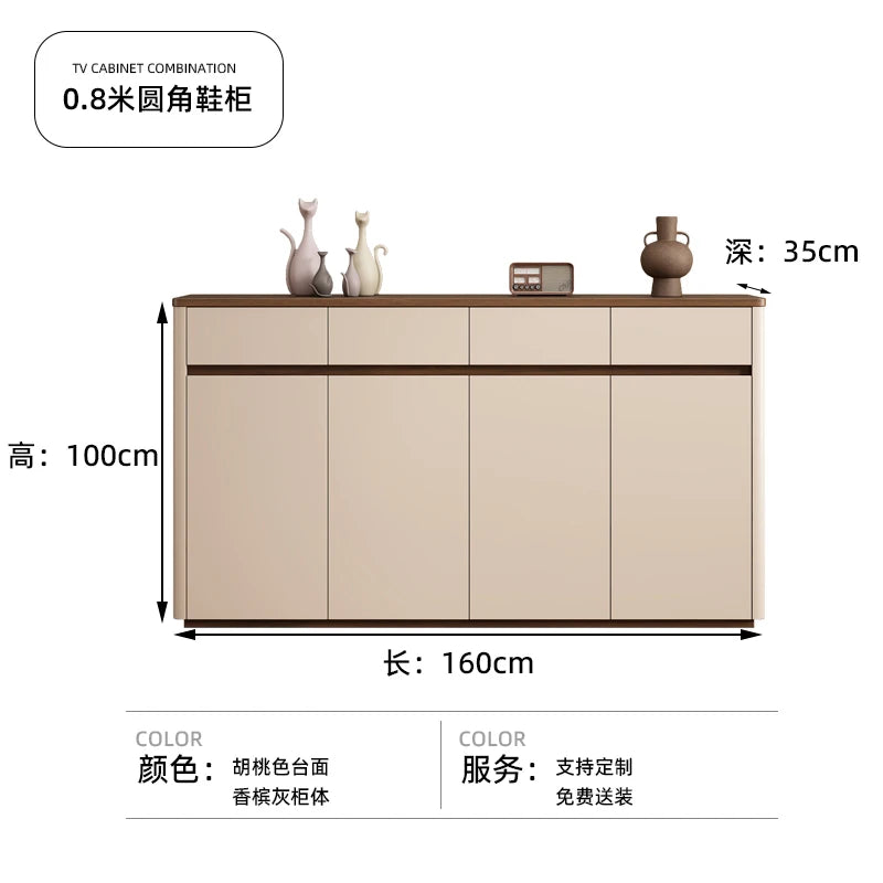Entryway Organizer Shoe Rack Storage White Organised Living Room Cabinets Space Saving Articulos Para El Hogar Home Furniture