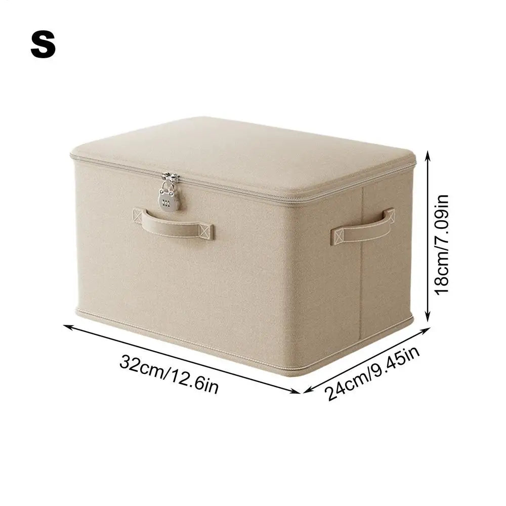 Lockable Storage Containers Secure Stackable Odor Proof Storage Container with Handle Locking Organizing Bin Washable Shelf