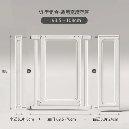 Pet Enclosure Isolation Fence Transparent Acrylic Resistant Scratching Indoor Railing Panels Guardrails Pet Products Accessories