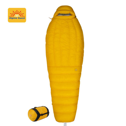 10D/7D Ultralight Down Sleeping Bag 800FP Dwon Outdoor Camping Hiking Sleeping Bags for Backpacking Adult Tourist