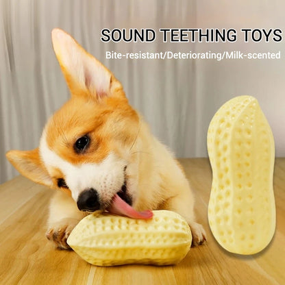Pet Toys TPR Simulation Peanut Sound Toy Vegetable Series Dog Toys Dog Play Interactive Teeth Grinding Pet Supplies