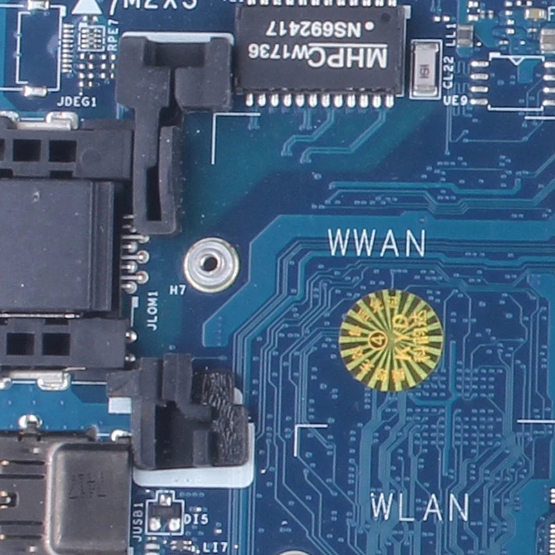 Full Test For Dell Latitude  E7280 7280 Laptop Motherboard LA-E121P LA-E122P 0R5YF6 0HP2CR i3 i5 i7 6/7th Notebook Mainboard