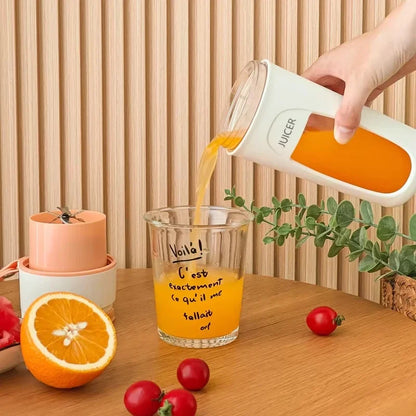 Digital Display Portable Juicer Cup USB Charging Juice Cup Home Multi-functional Automatic Fruit Blender Bottle For Home Kitchen