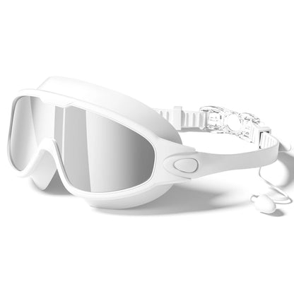 Adult Swimming Goggles Wide View Anti-Fog UV Protection Leak-Proof Swim Glasses Unisex for Men Women