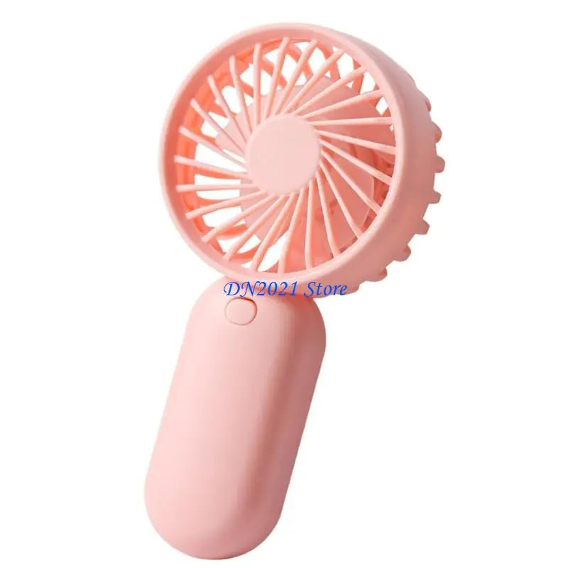F3KE Portable Mini Fan Handheld Small Handheld Fan Travel AM4 Battery Operated