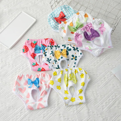 Pet Physiological Pants Princess Pet Panties Dog Menstrual Pants Physiological Pants Dog Diaper Female Dog Clothes Chihuahua