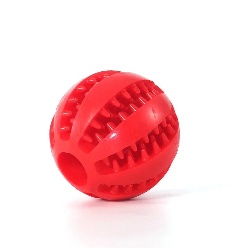 Silicone Pet Dog Toy Ball Interactive Bite-resistant Chew Toy for Small Dogs Tooth Cleaning Elasticity Ball Pet Products 5cm