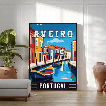 Pictures Portugal Painting Poster Room Decor Home Decoration Interior Wall Art Printing Waterproof Bathroom BedRoom Posters Gift
