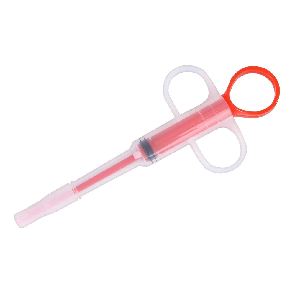 Pet Medicine Dispenser Cat Tablet Syringe Feeder Soft Tip Multi-Purpose Feeder Cat Pill Shooter Pet Pill Applicator Pet Supplies