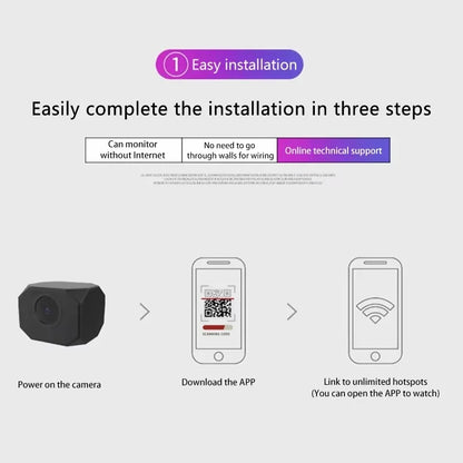 Lenovo 4K HD WiFi Security Camera for Home Mini Smart Indoor IP Surveillance with APP Remote Monitoring Portable Design 2026 NEW