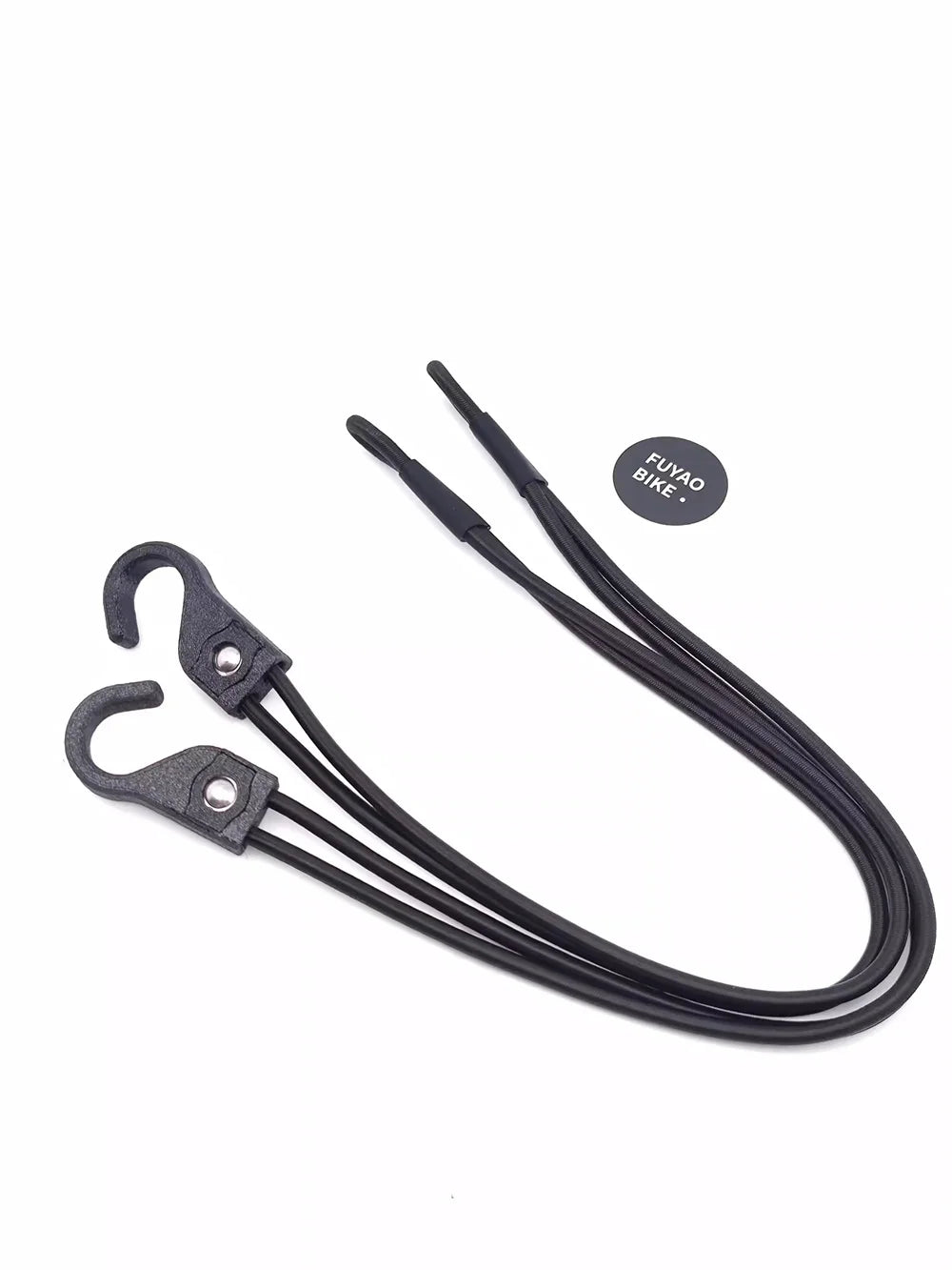 1 pair of bicycle rack elastic ropes suitable for Brompton rear rack tying ropes for c line p line t line