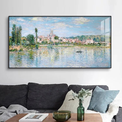 Impressionist Monet Van Gogh Famous Paintings Bedroom Wall Decor Mural Hotel Landscape Canvas Posters and Prints Room Picture