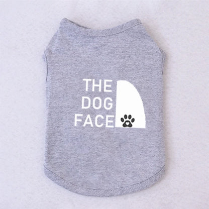 1 Pc Pet Vest, Text Print Summer Breathable Cat Clothing, Siamese, Ragdoll Silver Tabby vest