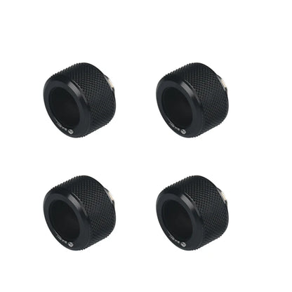 4pcs/lot BYKSKI OD16mm Hard Tube Fitting Hand Compression Fitting G1/4'' Computer Accesspries Fitting use for Rigid Tube