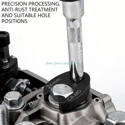 E74E Professional 15pcs Ergonomic 3/8 Inches Ratchet Wrench For Mechanical Work