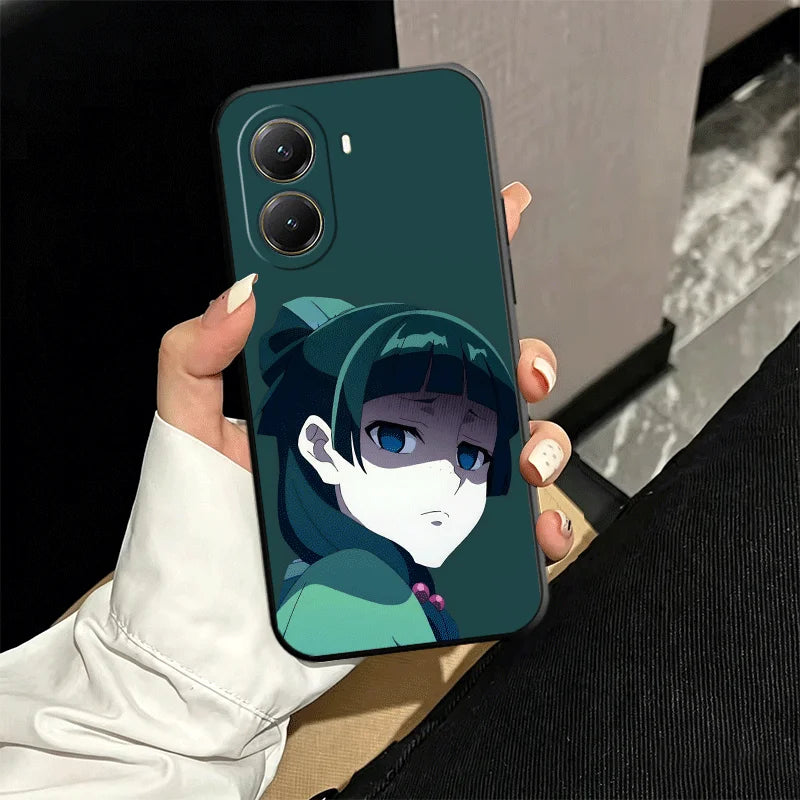 A-Apothecary D-Diaries Maomao Soft Phone Case for Xiaomi Poco X5 X6 X7 X8 Pro Max X3 F7 F8 Ultra M8 M7 M6 M5 Redmi 15 15C 14C 13