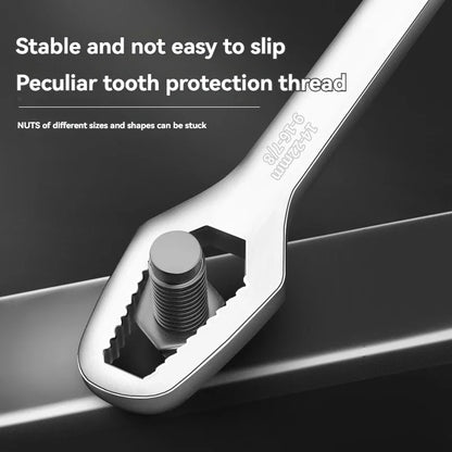 Universal Torque Wrench, Self-Locking Adjustable Eyeglass Wrench, Flat Wrench, Double-Ended Wrench, Factory Tools