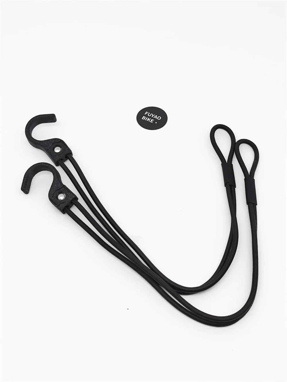 1 pair of bicycle rack elastic ropes suitable for Brompton rear rack tying ropes for c line p line t line