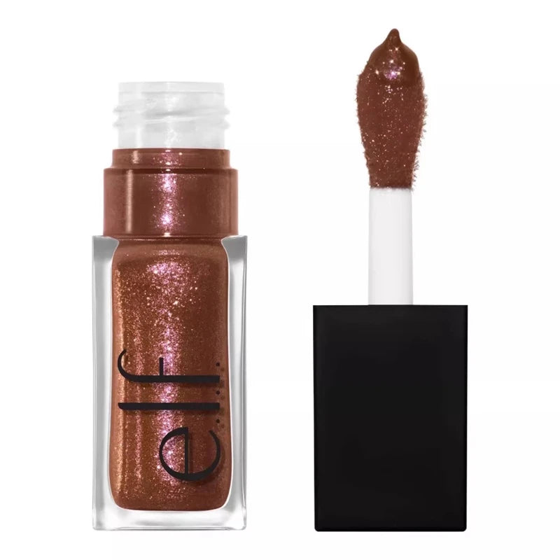 ELF Shimmer Highlight Lip Honey Oil Moisturizes Nourishes Plump Lips and Reduces Lip Lines，The Pre-makeup Gel Moisturizes Glaze