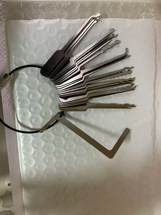 22IN1 Full Set Universal Wrench Suitable Tool Portable Tool for Unlocking Doors  Use Opening Doors When Keys Are Forgotten