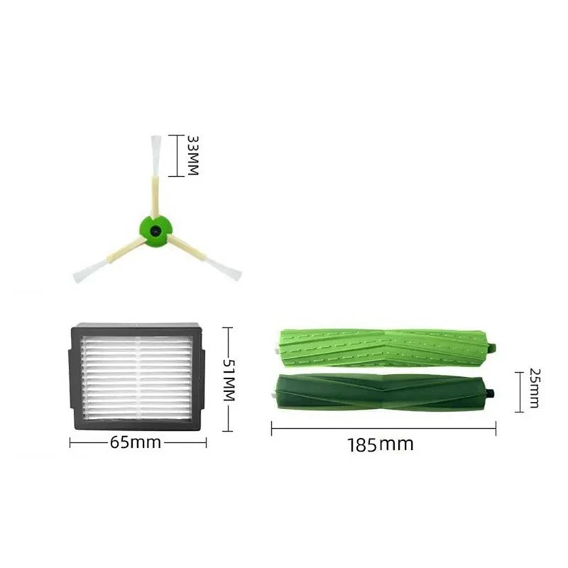 Replacement Spare Parts For Roomba Replacement Accessories Kit Compatible For Roomba i7 E5 E6 E7 I7 I7+ I3 I4 I6 I6+ I8