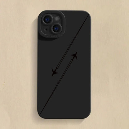 Travel-nspired Airplane Route Desian Phone Case For Xiaomi Mi 14 13 12T 13T 11T Pro 11 Lite 5G NE Poco F6 F5 X5 Pro Soft Cover