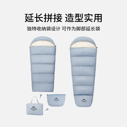 Naturehike-Children's Sleeping Bag,Children Blanket Camping Sleeping Bag for Children Birthday Gifts Thick Bedspread On The Bed