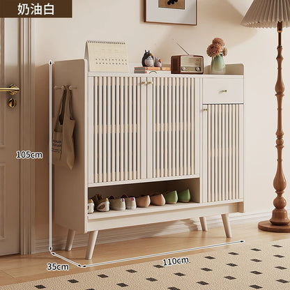 Slippers Storage Shoe Shelf College Dorm Essentials Modern Vertical Organizer Shoe Cabinet Wooden Muebles Entrance Furniture