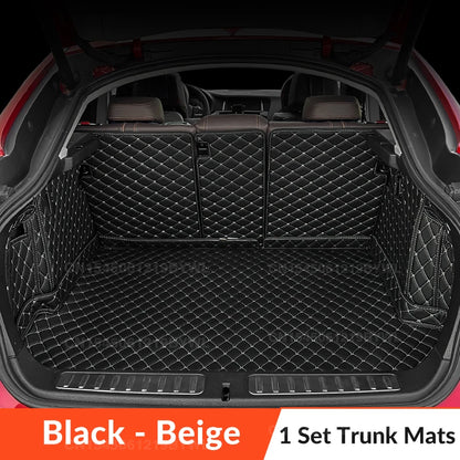 For Leapmotor C10 2027 2026 2025 2024 Car floor mats Foot Pads 3D Car Trunk Mat Cargo Liner Carpet Accessories