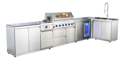 Portable Outdoor Commercial BBQ Grill Stove Steel Metal Gas BBQ Grill Side Burner Toaster Ovens Folding Design Electronic