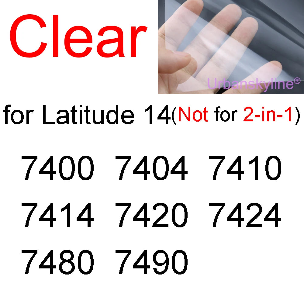 Screen Protector for Dell Latitude 13 5350 5340 5330 5320 3340 3330 3320 7350 7340 7320 7300 HD Guard Protector Skin Case Film