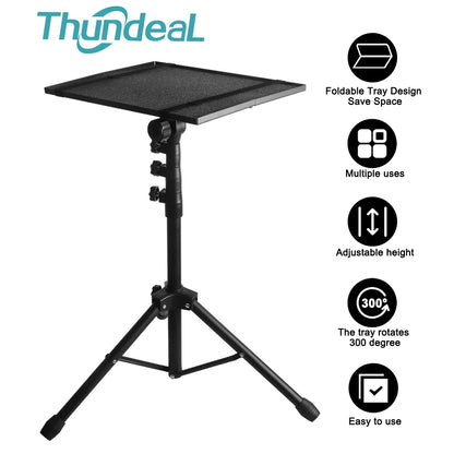 Universal Projector Tripod Stand 160cm Fit 10KG Projector Stand Bracket Adjustable Tabletop Floor Projector Stand Bracket DSLR