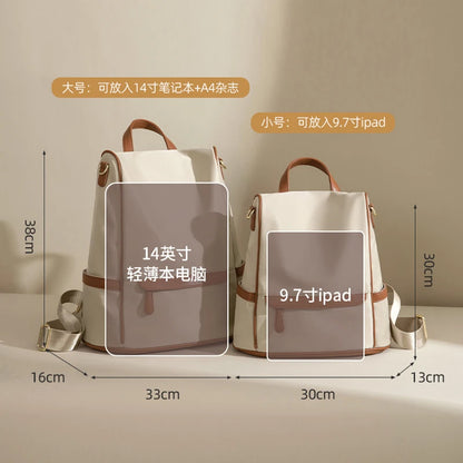 Large Capacity Backpacks Women Travelbags Fashion Color Knapsacks Waterproof Functional Anti Theft Backbags Casual Trend Design