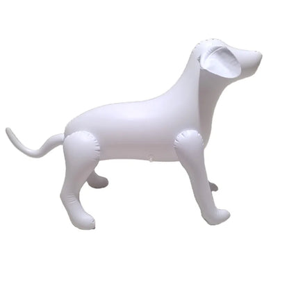 Inflatable Dog Mannequin Pet Clothing Model Dog Mannequin Display Puppy Dress Form Animal Mannequin