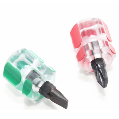 Screwdriver Kit Set Mini Small Portable Radish Head Screw Driver Precision Car Repair Tools Transparent Handle Repair Hand Tools