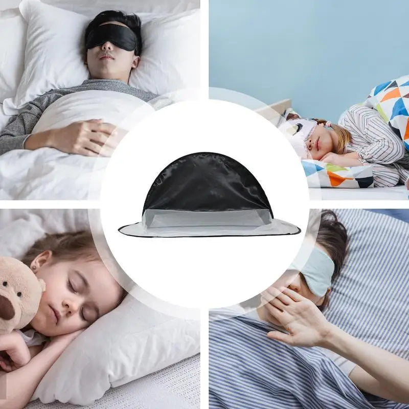 BlackoutBed Tent Indoor Sleeping Tents Foldable Breathable Lightweight Promotes Better Sleep For Daytime Traveling And Personal