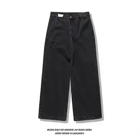 American Fashion Trend Joker Best Sell Special Spot Jeans Women Street Y2K New Punk Oversized Wide-leg Pants Unisex Casual Jeans