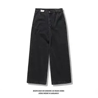 American Fashion Trend Joker Best Sell Special Spot Jeans Women Street Y2K New Punk Oversized Wide-leg Pants Unisex Casual Jeans