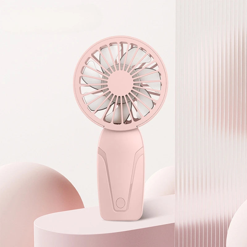 Portable Handheld Small Fan Lightweight Cute Appearance USB Rechargeable Mini Fan Summer Portable Mini Pocket Cooling Fans
